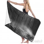 artyly Flow Line Serviette de Bain Wrap Microfibre Draps de Bain Serviette de Plage pour Homme/Femme  80x130 cm - B07VKS9X7Z
